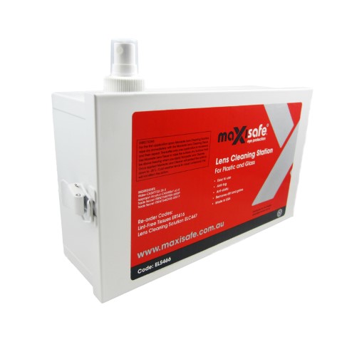 MAXISAFE LENS CLEANING STATION METAL 